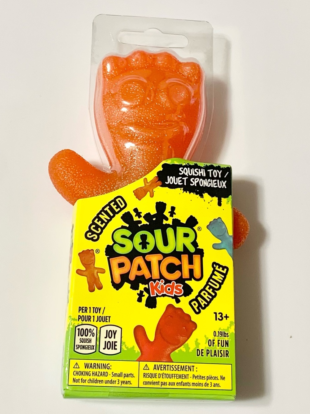 Sour Patch Kids Squishi Toy Scented Squishy Fidget NEW ORANGE